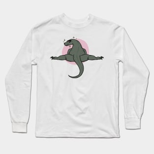 yassified komodo dragon Long Sleeve T-Shirt